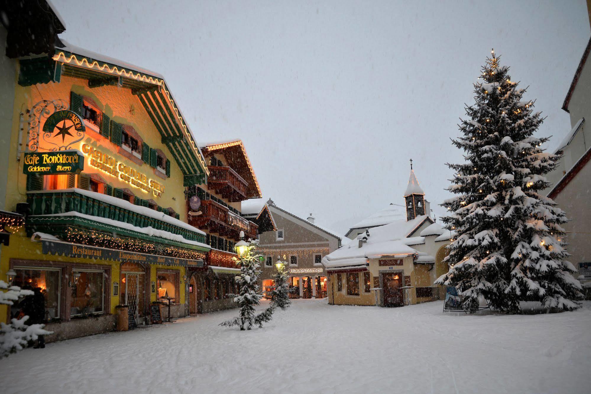 Hotel Goldener Stern Abtenau Exterior foto